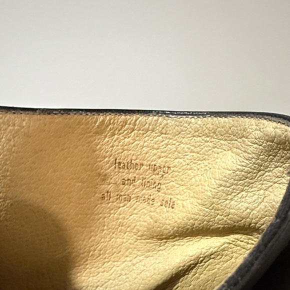 J Crew Chunky Heel Black Leather Ankle Boots - Picture 10 of 11